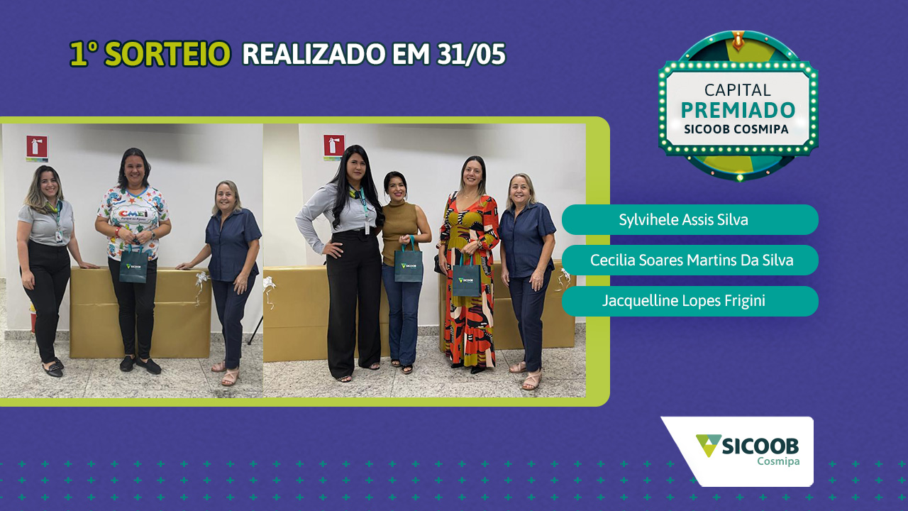 Ganhadores Primeiro Sorteio